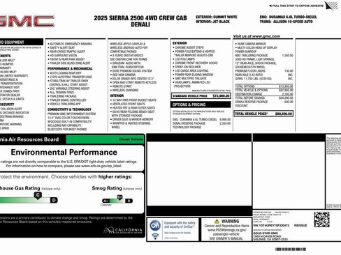 New 2025 GMC Sierra 2500 Denali w/ Denali Reserve Package image 4