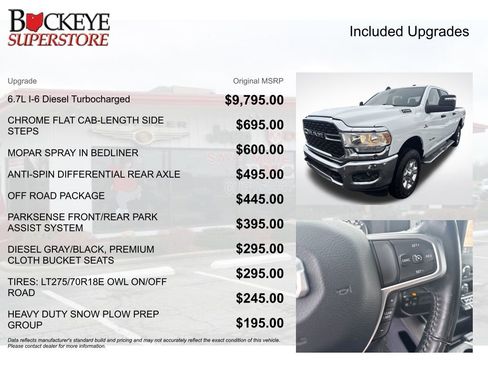 Certified 2024 RAM 2500 Big Horn w/ Off Road Package image 10