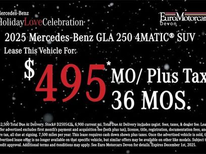 Certified 2025 Mercedes-Benz GLA 250 4MATIC