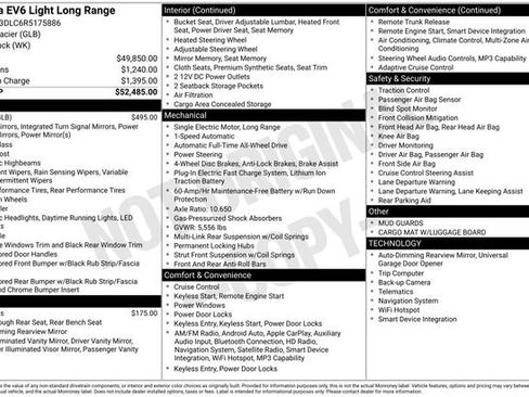 Used 2024 Kia EV6 Light image 9