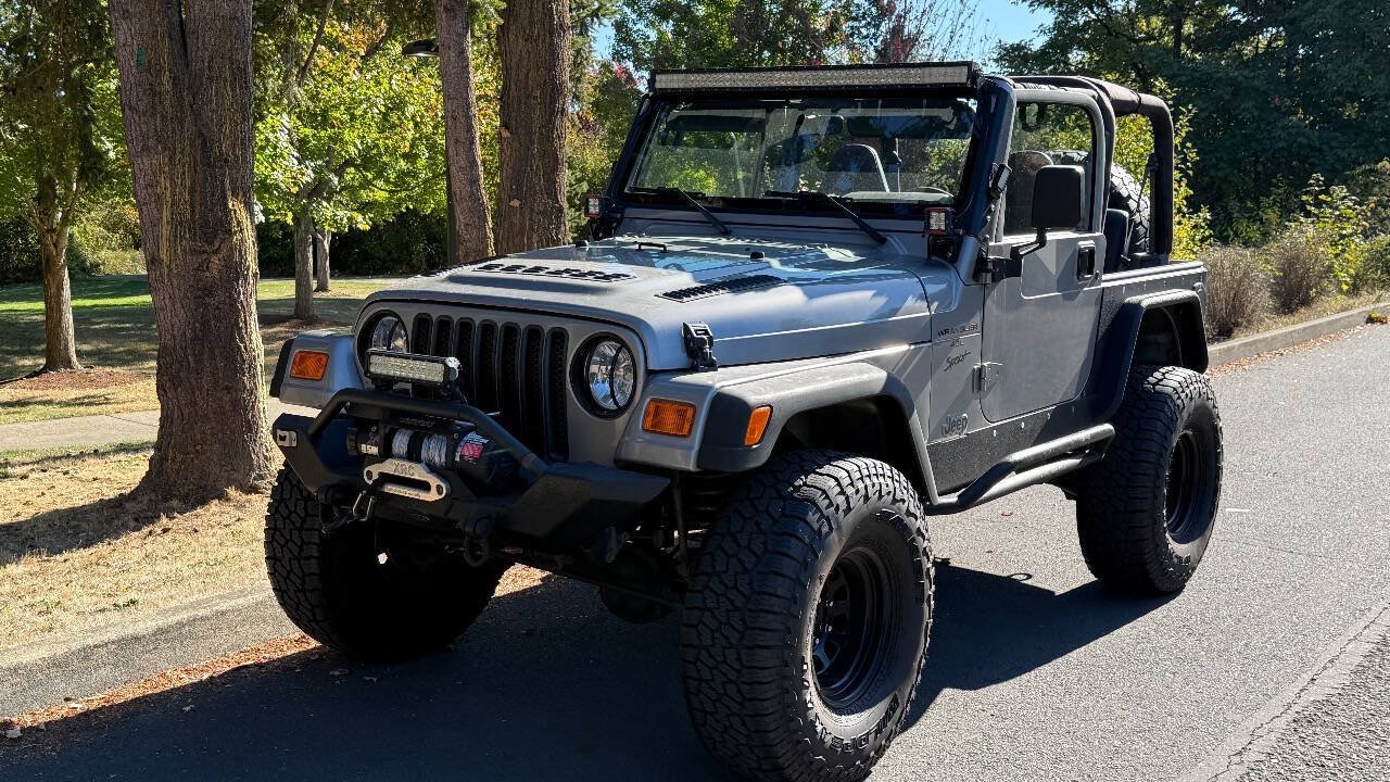 Used 2000 Jeep Wrangler Sport AWD/4WD image 5