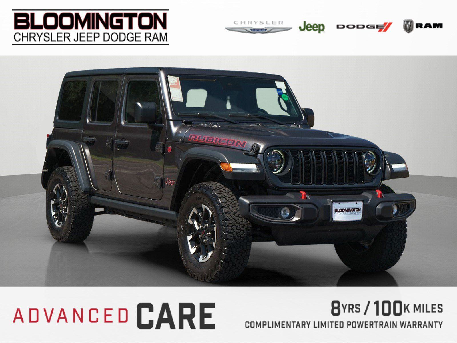 Used 2024 Jeep Wrangler Unlimited Rubicon w/ Safety Group AWD/4WD image 1