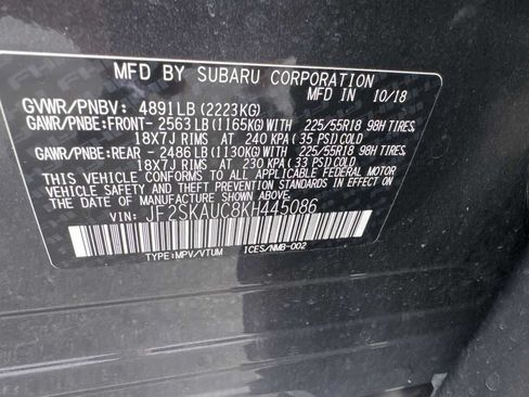 Used 2019 Subaru Forester Limited w/ Popular Package #3 AWD/4WD image 17