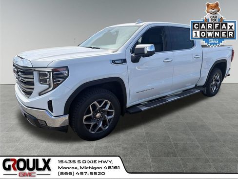 Used 2023 GMC Sierra 1500 SLT w/ SLT Premium Plus Package AWD/4WD image 1