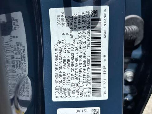 Used 2026 Honda Civic LX image 23