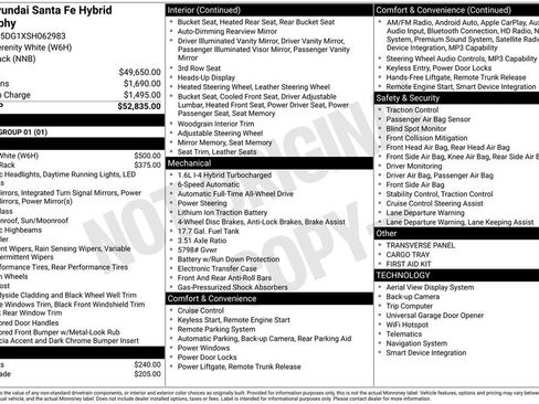 New 2025 Hyundai Santa Fe Calligraphy image 20