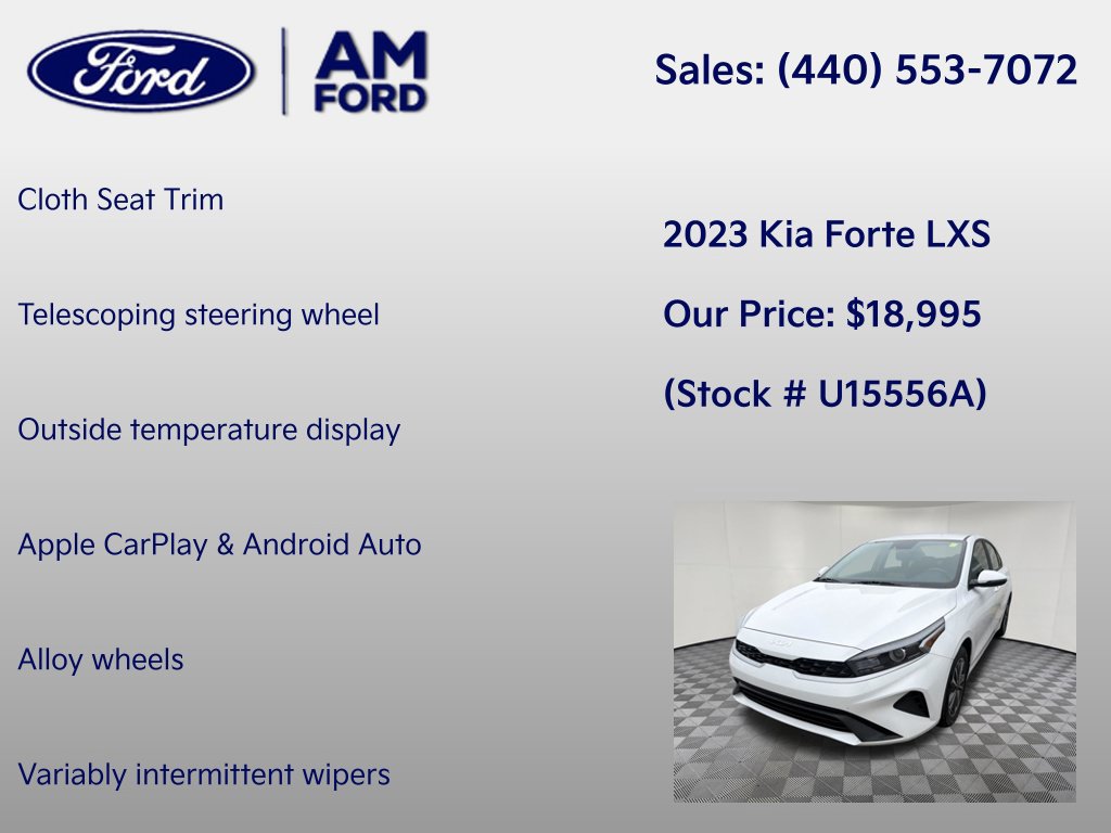Used 2023 Kia Forte LXS w/ LXS Technology Package FWD image 24