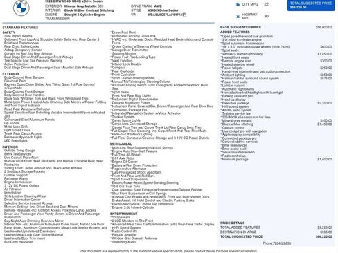 Used 2020 BMW M340i xDrive w/ Executive Package image 2