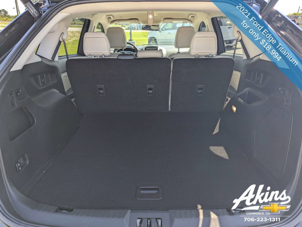 Used 2021 Ford Edge Titanium w/ Cargo Accessory Package FWD image 13