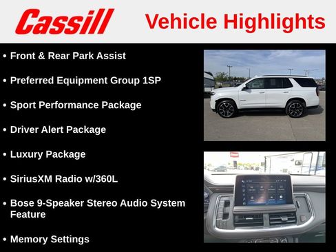 Used 2023 Chevrolet Tahoe RST w/ Sport Performance Package AWD/4WD image 14
