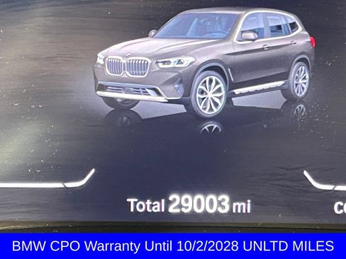 Used 2023 BMW X3 xDrive30i w/ Convenience Package w/ZPA AWD/4WD image 2