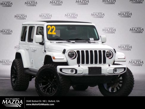 Used 2022 Jeep Wrangler Unlimited Sahara AWD/4WD image 1