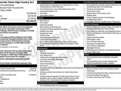 Used 2022 Chevrolet Tahoe High Country image 24