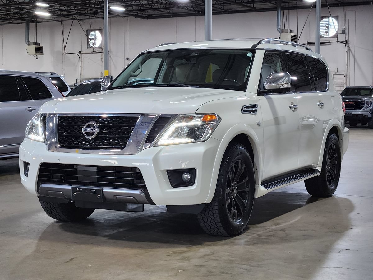 Used 2020 Nissan Armada Platinum w/ Captain's Chairs Package RWD image 4