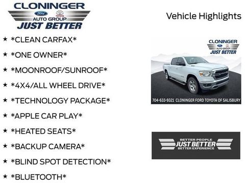 Used 2022 RAM 1500 Big Horn AWD/4WD image 3