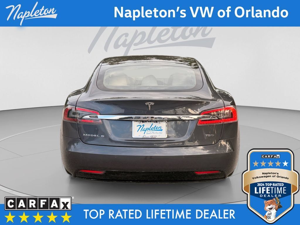 Used 2018 Tesla Model S 75D AWD/4WD image 4