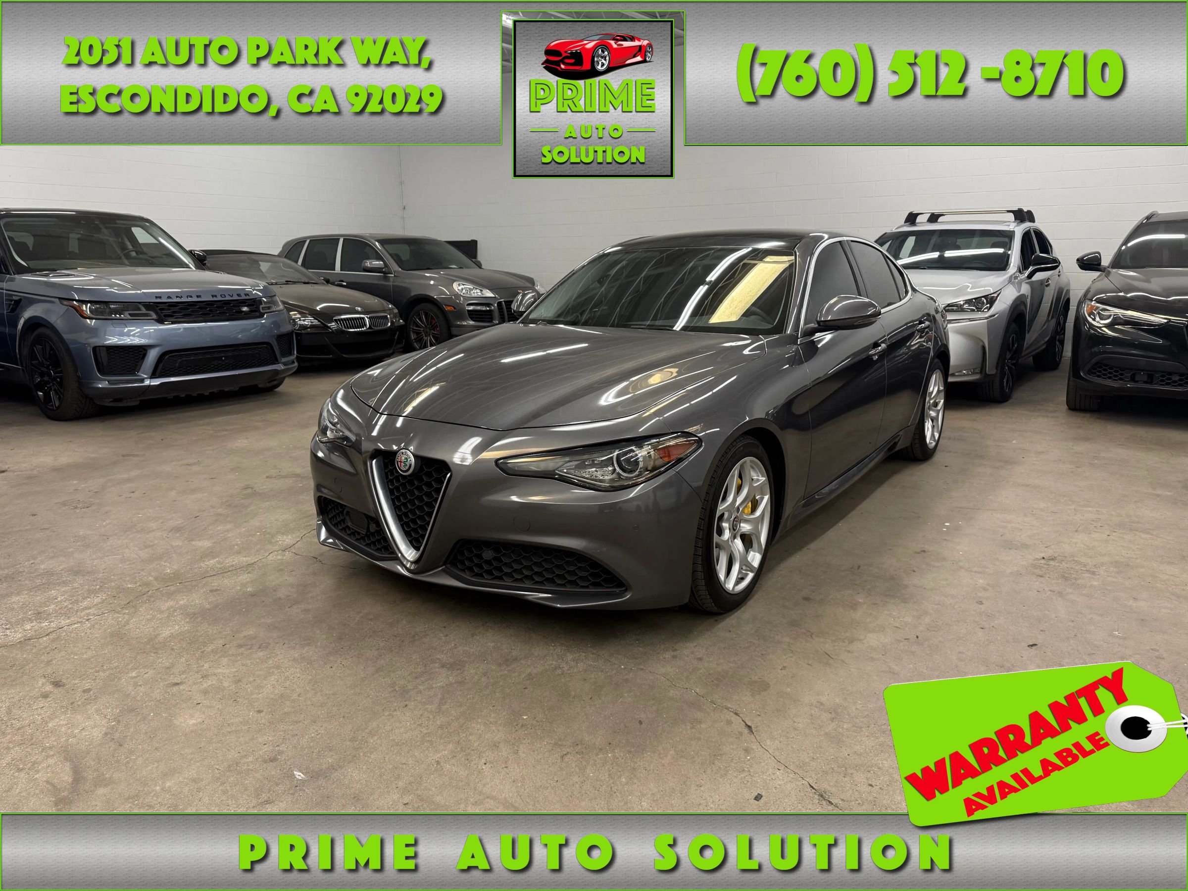 Used 2018 Alfa Romeo Giulia Ti w/ TI Performance Package RWD image 1