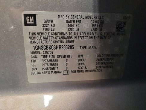 Used 2017 Chevrolet Tahoe LT w/ LT Signature Package image 33