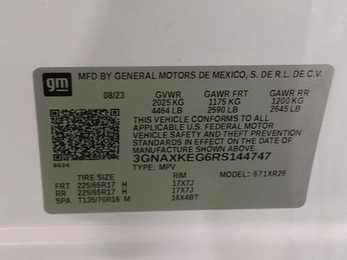 Used 2024 Chevrolet Equinox LT w/ LPO, Floor Liner Package image 33