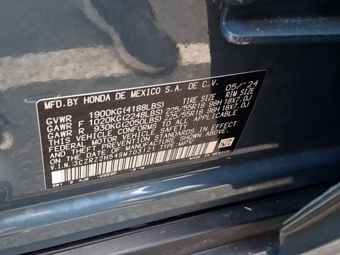 Certified 2025 Honda HR-V Sport image 28