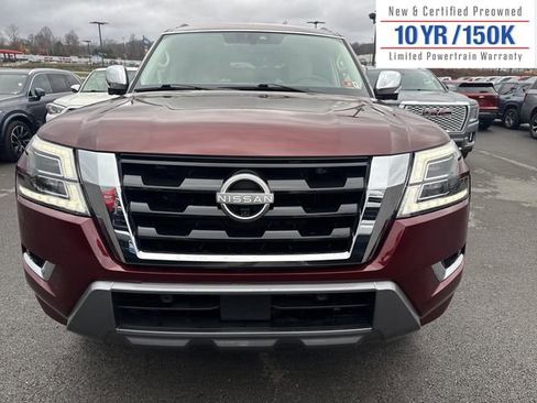 Used 2024 Nissan Armada Platinum w/ Captain's Chairs Package image 2