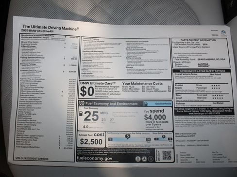 New 2026 BMW X5 xDrive40i w/ M Sport Package AWD/4WD image 20