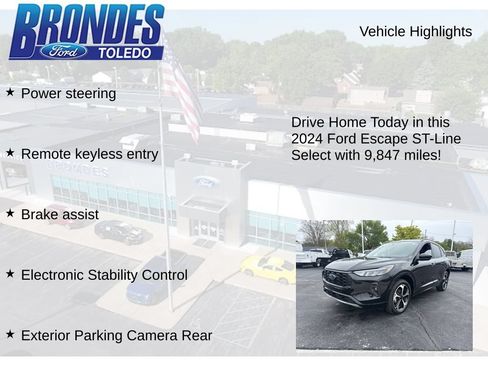 Used 2024 Ford Escape ST-Line Select w/ Tech Pack #2 AWD/4WD image 22