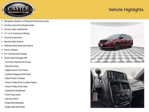 Used 2018 Dodge Grand Caravan SXT w/ Blacktop Package image 4