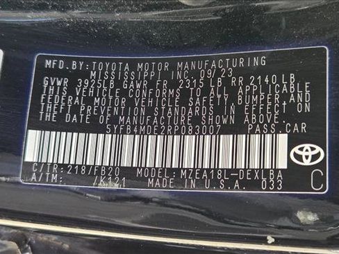 Certified 2024 Toyota Corolla LE FWD image 23