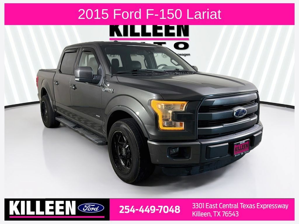 Used 2015 Ford F150 Lariat w/ Equipment Group 502A Luxury RWD image 1