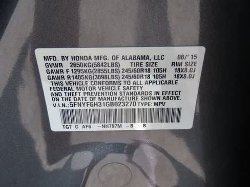 Used 2016 Honda Pilot EX image 27