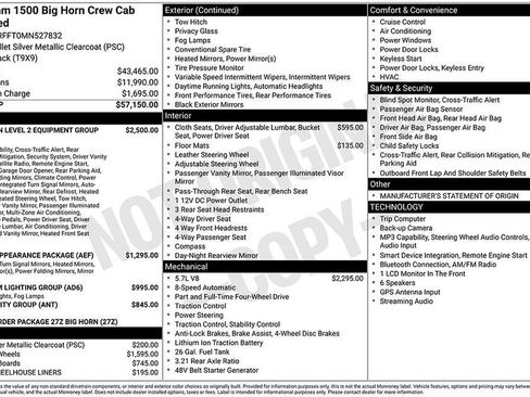 Used 2021 RAM 1500 Big Horn AWD/4WD image 4