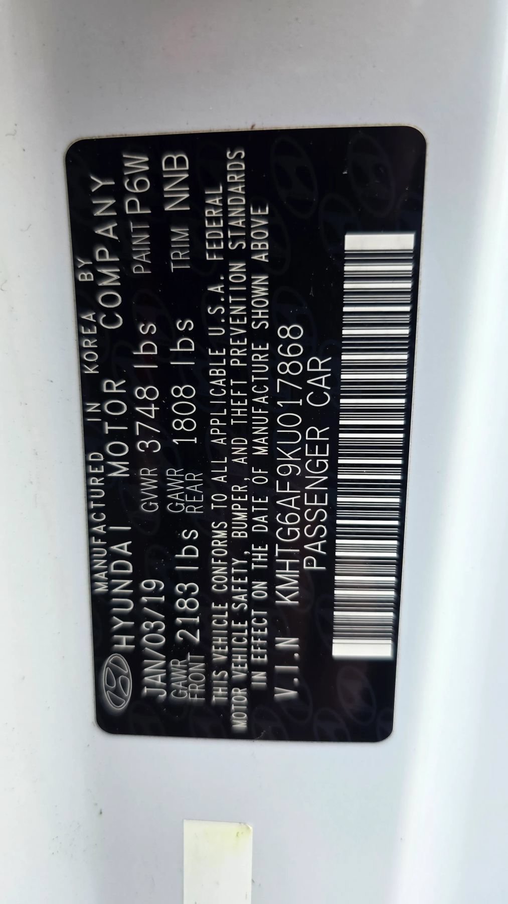 Used 2019 Hyundai Veloster 2.0 FWD image 19