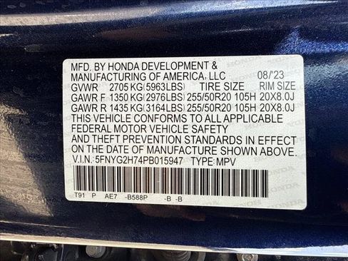 Used 2023 Honda Pilot Touring image 21