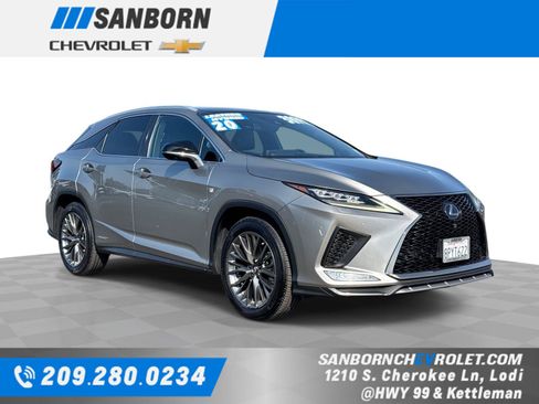 Used 2020 Lexus RX 450h F Sport w/ Accessory Package AWD/4WD image 1