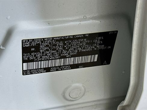 Used 2014 Toyota RAV4 Limited image 12