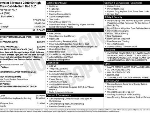 Used 2024 Chevrolet Silverado 2500 High Country w/ High Country Premium Package image 5