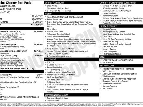 Used 2023 Dodge Charger Scat Pack w/ Daytona Edition Group image 68