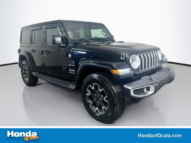 Used 2024 Jeep Wrangler Unlimited Sahara w/ Technology Group AWD/4WD image 1