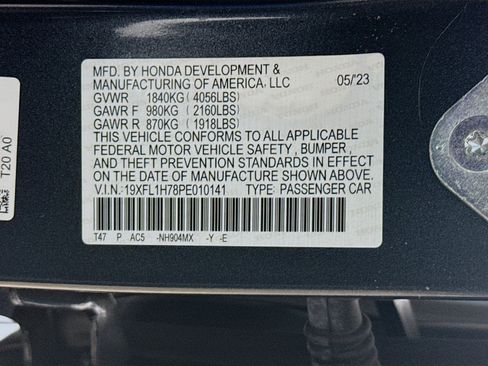 Certified 2023 Honda Civic EX-L image 38