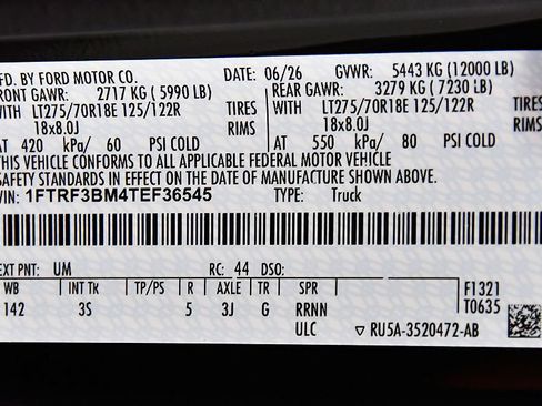New 2026 Ford F350 XLT AWD/4WD image 16