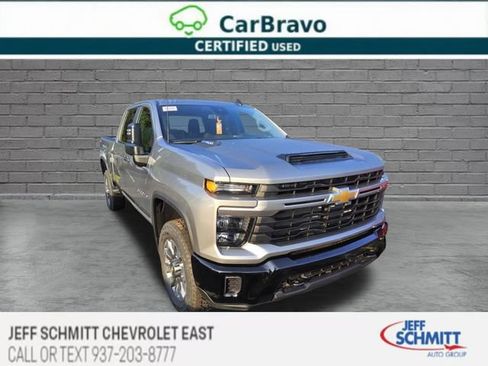 Certified 2026 Chevrolet Silverado 2500 Custom w/ Snow Plow Prep/Camper Package AWD/4WD image 1