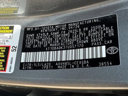 New 2026 Toyota Camry Hybrid AWD/4WD image 17
