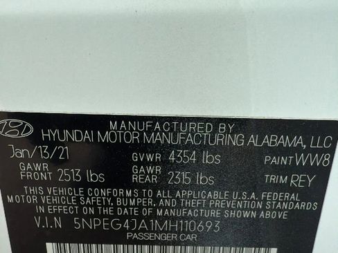 Used 2021 Hyundai Sonata SE image 30