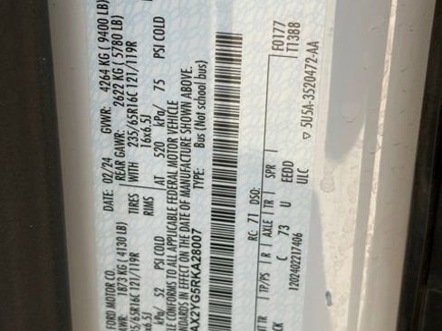 Used 2024 Ford Transit 350 XLT image 33