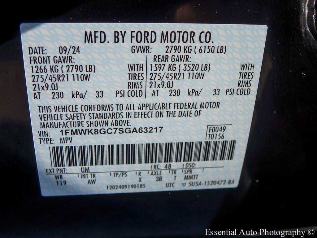 Certified 2025 Ford Explorer ST AWD/4WD image 31