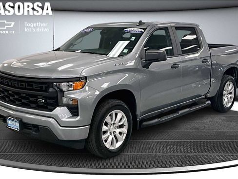 Certified 2023 Chevrolet Silverado 1500 Custom AWD/4WD image 1