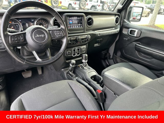 Certified 2021 Jeep Wrangler Unlimited Sport AWD/4WD image 18