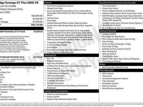 New 2026 Dodge Durango GT image 2