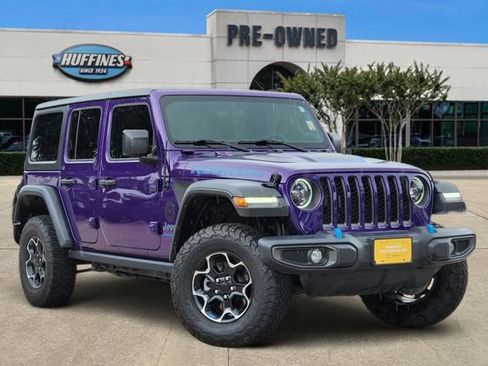 Certified 2023 Jeep Wrangler Unlimited Rubicon 4xe w/ Cold Weather Group AWD/4WD image 1